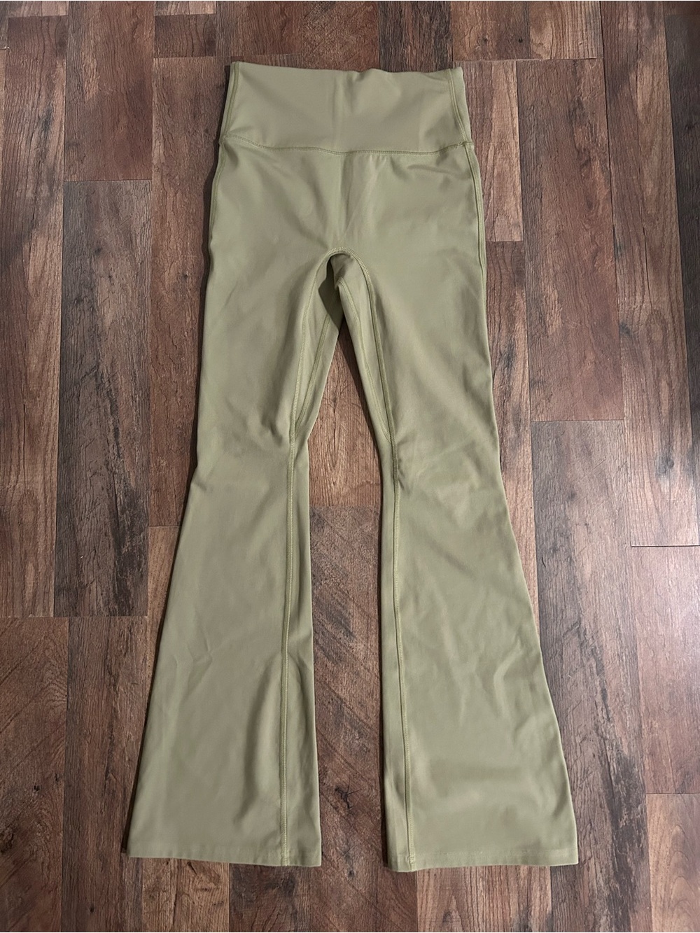all in motion Light Green Flared Leggings